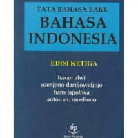 Image of Tata Bahasa Baku Bahasa Indonesia Edisi Ketiga