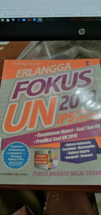 Image of Erlangga Fokus UN IPS  2019 Untuk SMA/ma Rangkuman Materi Soal Tipe UN Prediksi Soal UN 2019 Bahasa Indonesia sosiologi Matematika Bahasa Inggris Geografi Ekonomi