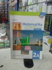 Image of Matematika Untukb SMA/MA Kelas XI Klp Wajib Semester 1 2A Kurikulum 2013