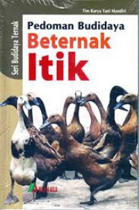 Image of Pedoman Budidaya Beternak Itik Seri Budidaya Ternak