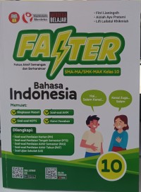 Image of FASTER Bahasa Indonesia SMA-MA/SMA-MAK Kelas 10