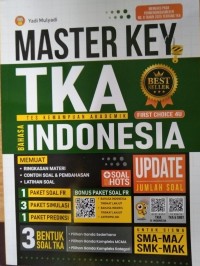 Image of Master Key TKA Bahasa Indonesia Untuk SMA-MA/SMK-Mak
