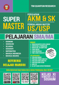 Image of Super master persiapan AKM&SK pendalaman materi pelajaran SMA/MA kelas XI semester 1 & 2 shoshum