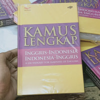 Kamus-Lengkap Inggris- Indonesia Indonesia-Inggris ( A Dictionary for Learners of Indonesia)