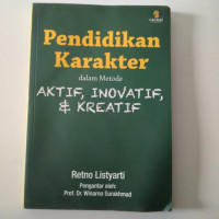 Image of Pendidikan Karakter dalam Metode Aktif, inovatif, dan kreatif